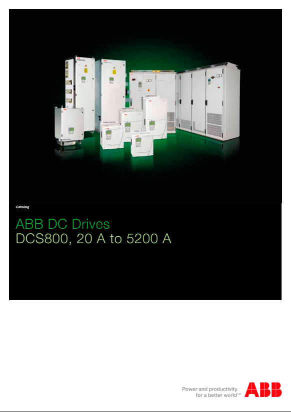 DCS800 Convertidores de DC Industriales